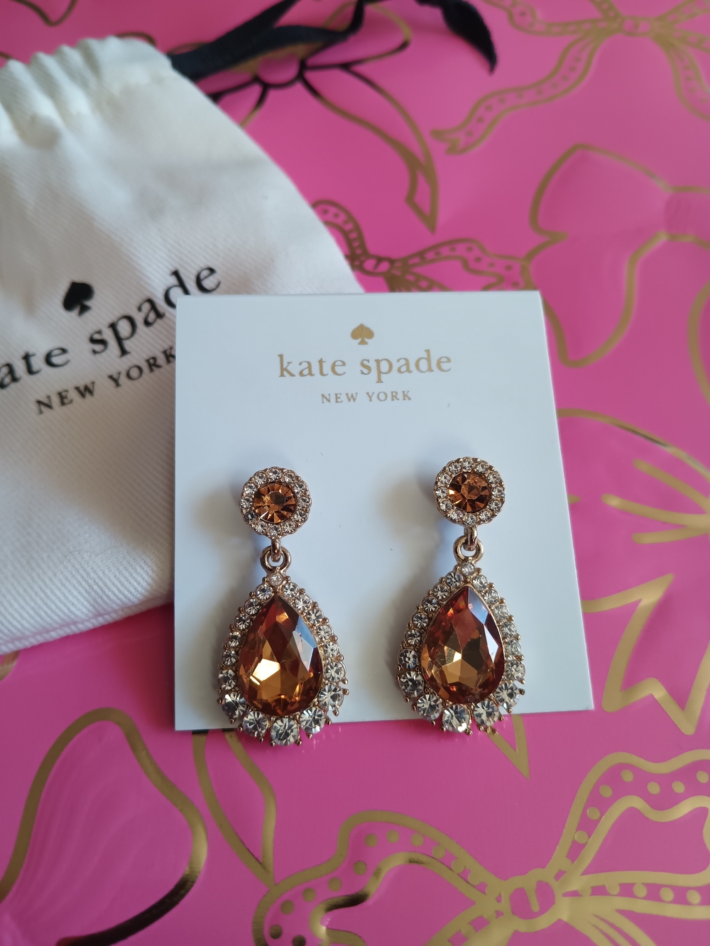 KATE SPADE WRAP IT UP EARRINGS